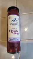 Coulis de 3 fruits rouges