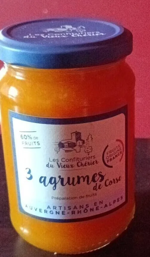 Confiture 3 agrumes de Corse