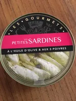 Les petites sardines à l'huile d'olive et aux 3 poivrez