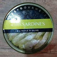 Les petites sardines à l'huille d'olive
