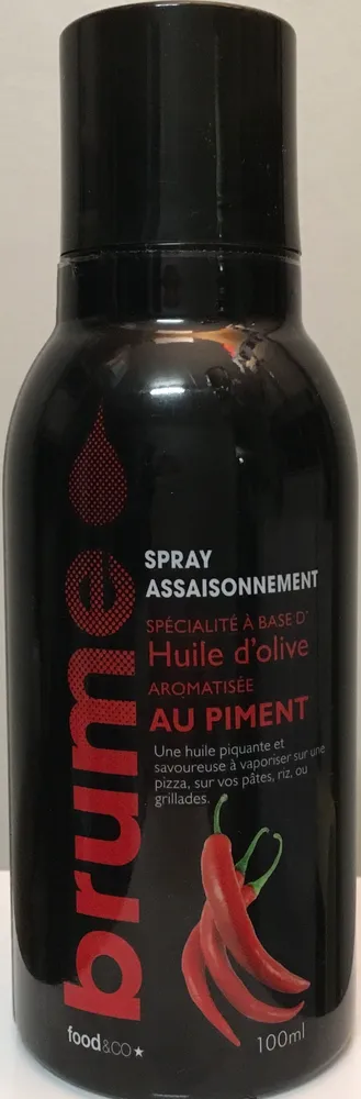 Spray assaisonnement au piment