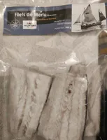 Filets de merlu avec peau