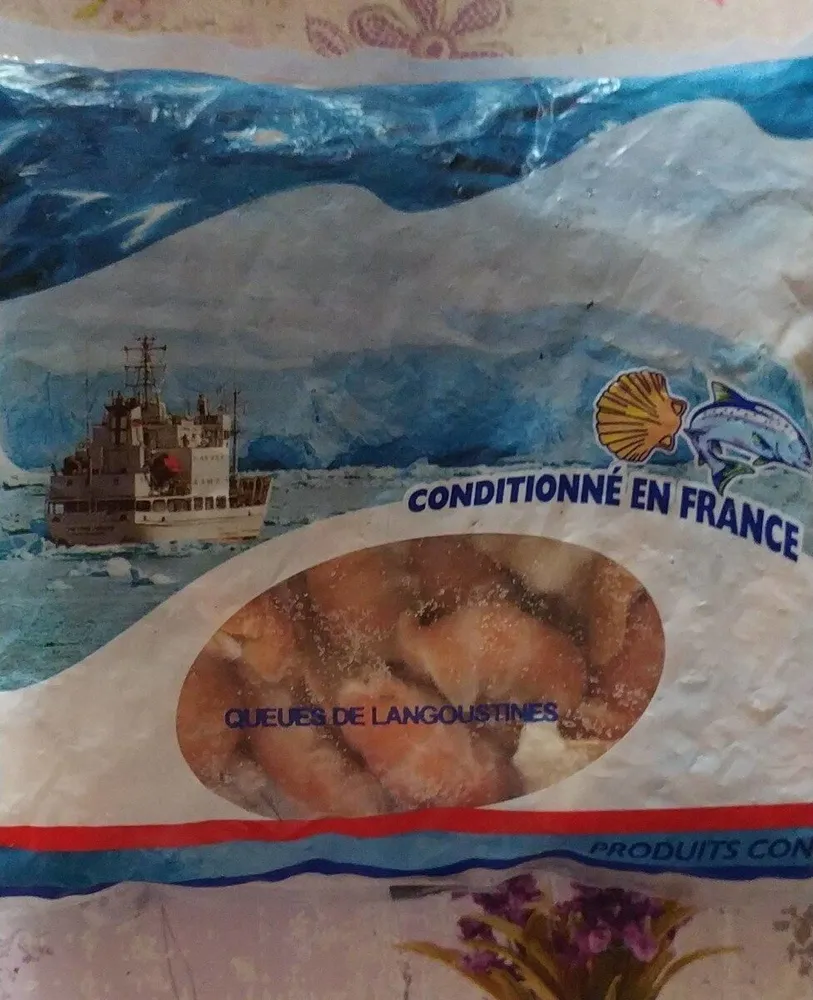 Queues de langoustines