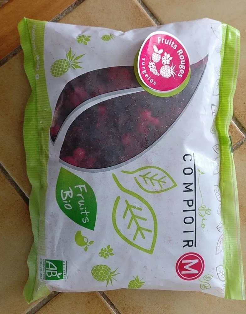 Fruits rouges surgelés