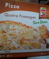 Pizza quatre fromages sans gluten