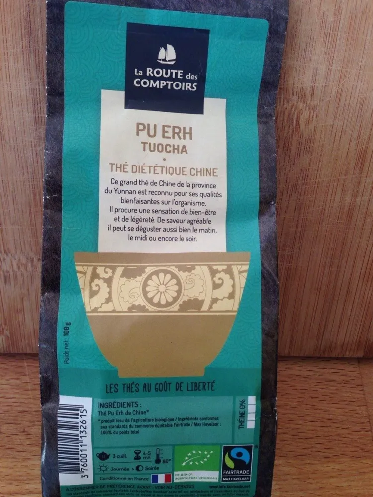 Thé Noir Puerh Tuocha Yun