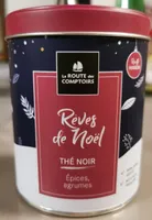 Thé noir Épices, agrumes Rêves de Noël