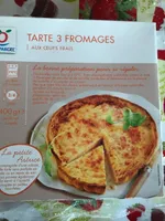 Tarte 3 fromage