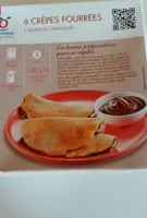 6 crêpes fourrées