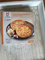 2 Quiches lorraines aux oeufs frais