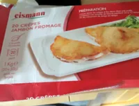 Crepes jambon fromage