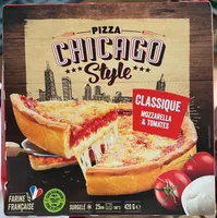 Pizza chicago style classique