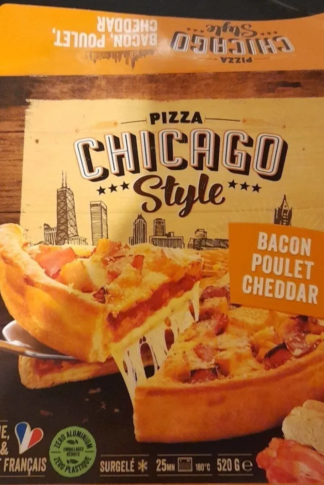 Pizza Chicago style