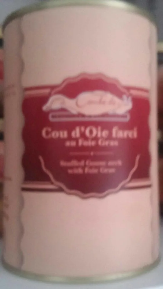 Cou d'oie farci au foie gras