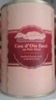 Cou d'oie farci au foie gras