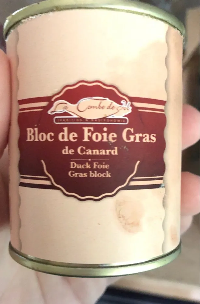 bloc de foie gras de canard