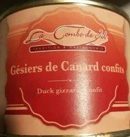 Gésiers de canard confits