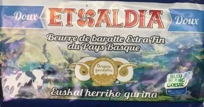 Etxaldia Beurre doux extra fin La plaquette de 250 gr