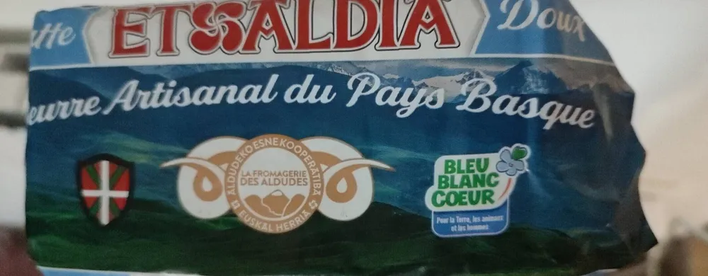 Beurre artisanal du pays basque diux
