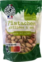 Pistaches sans sel ajouté