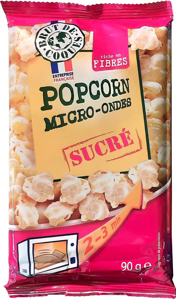 POPCORN MICRO-ONDES SUCRÉ