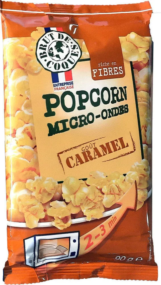 Popcorn micro-ondes caramel