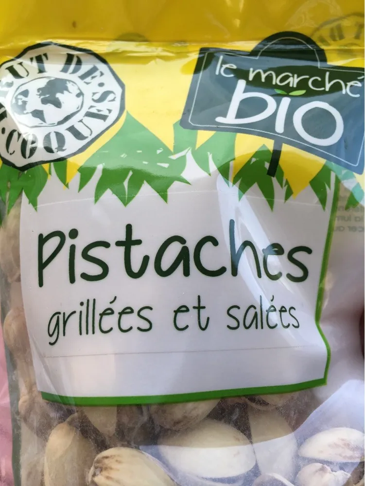 Pistaches grillees et salees