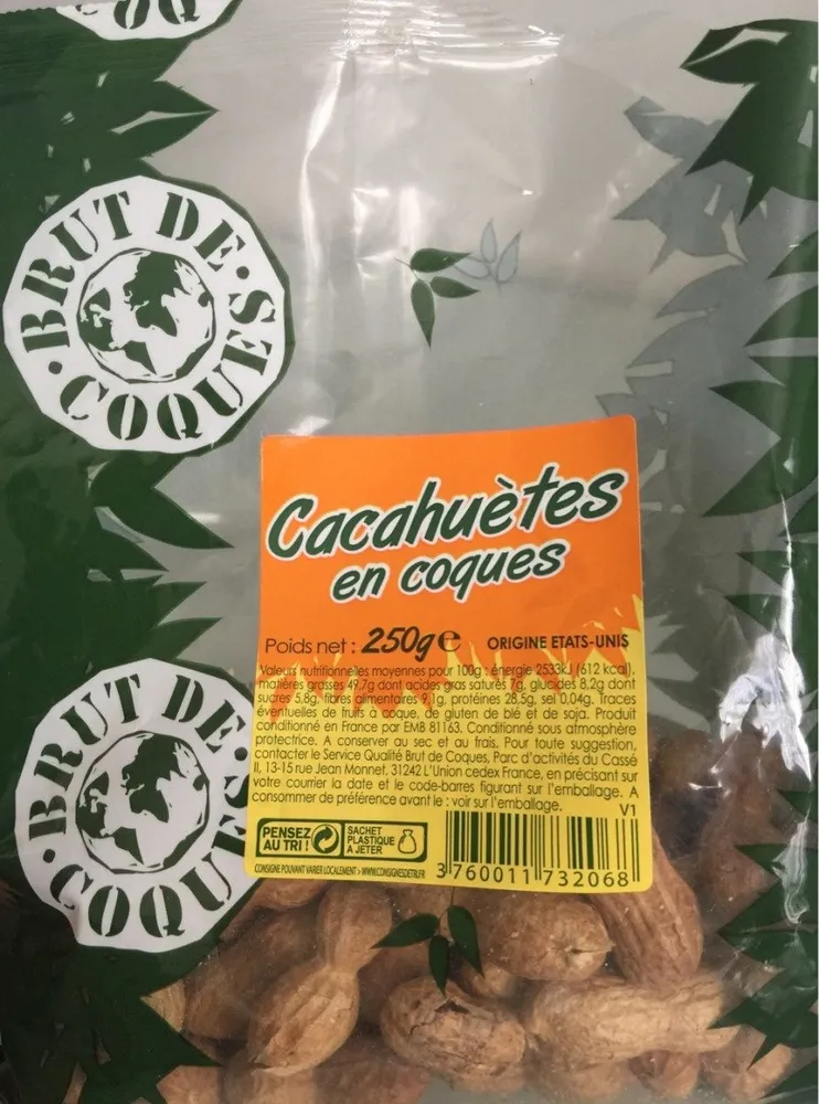 Cacahuètes en coques