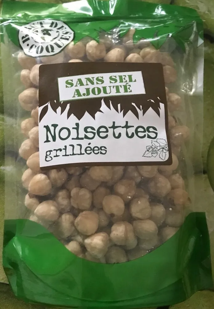 Noisettes grillés