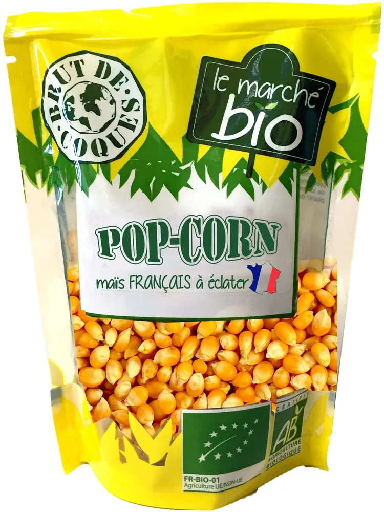Pop corn maïs français à éclater