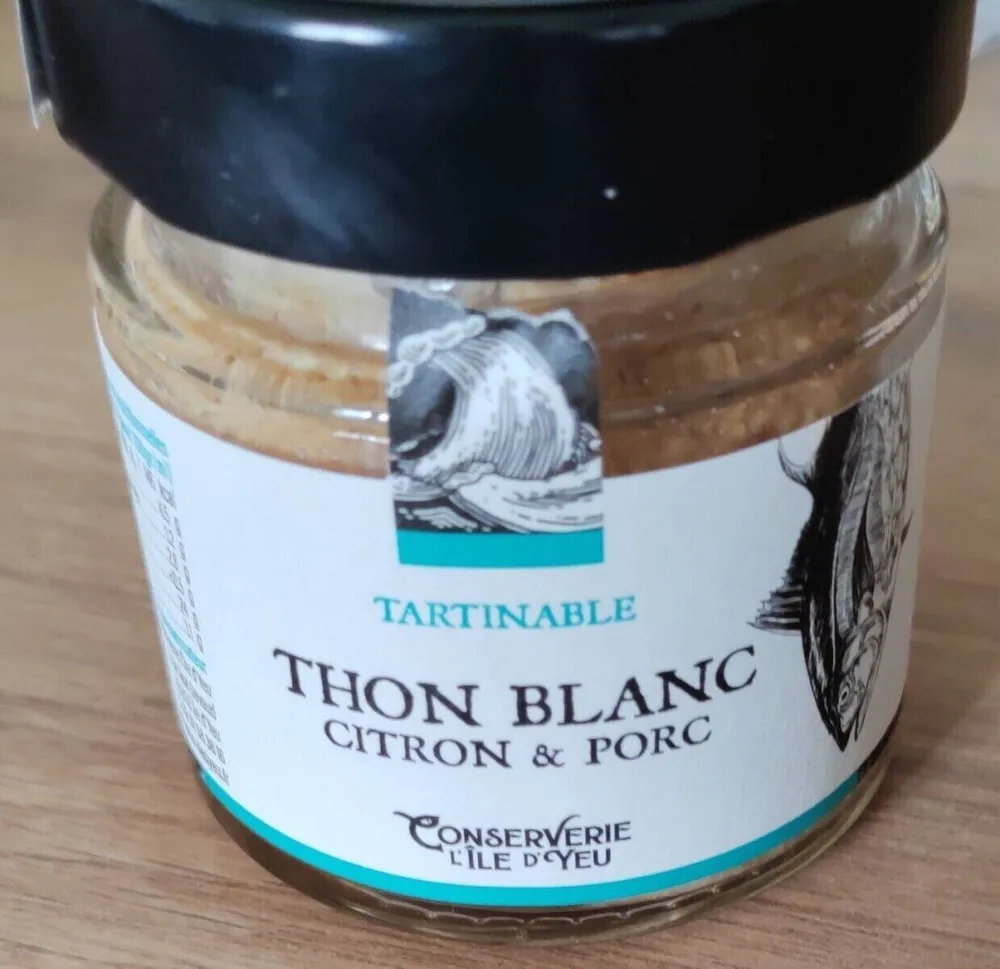 Thon blanc citron et porc