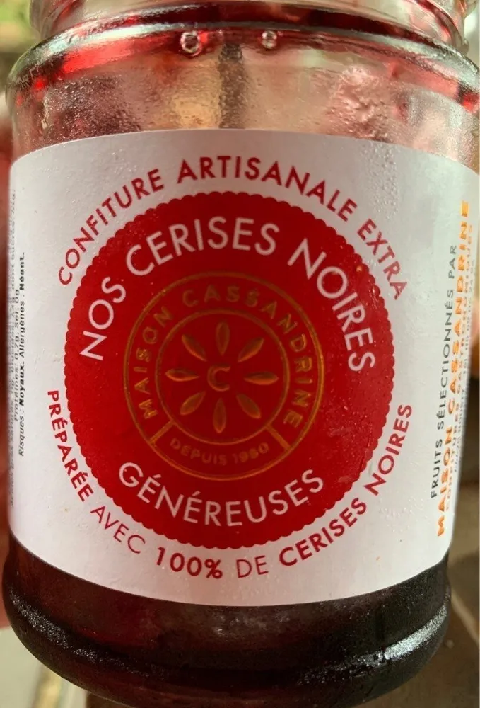 Nos cerises noires généreuses