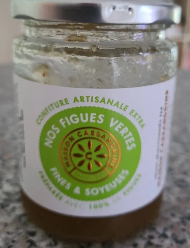 Confiture artisanale figues vertes