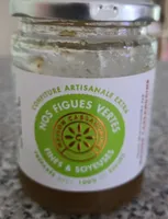 Confiture artisanale figues vertes