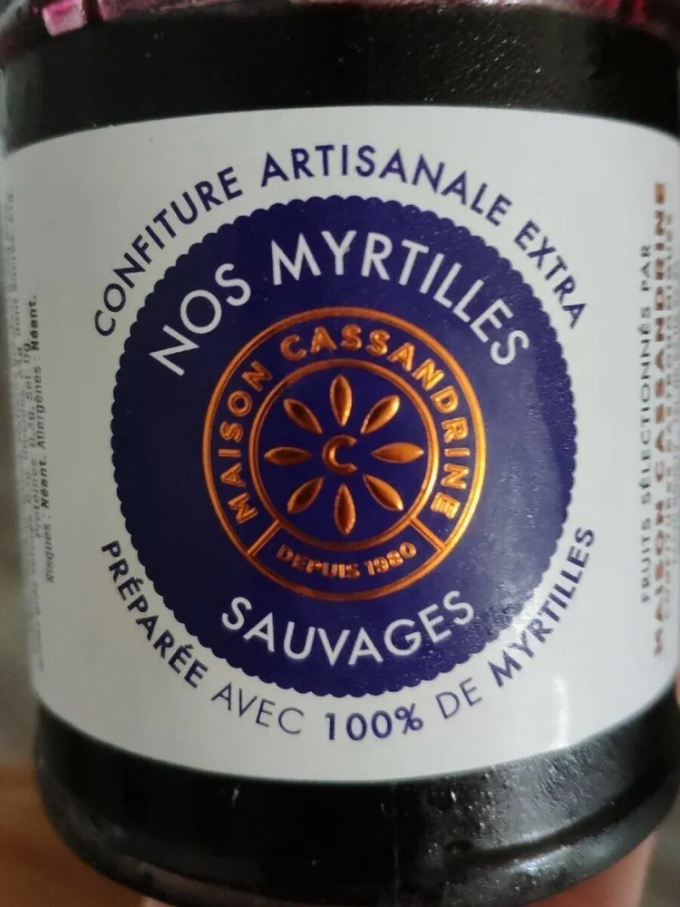 Nos Myrtilles sauvages