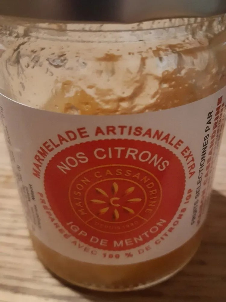 Marmelade artisanale extra