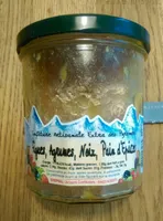 Confiture artisanal extra des Pyrénées figues, agrumes, noix, pain d'épices