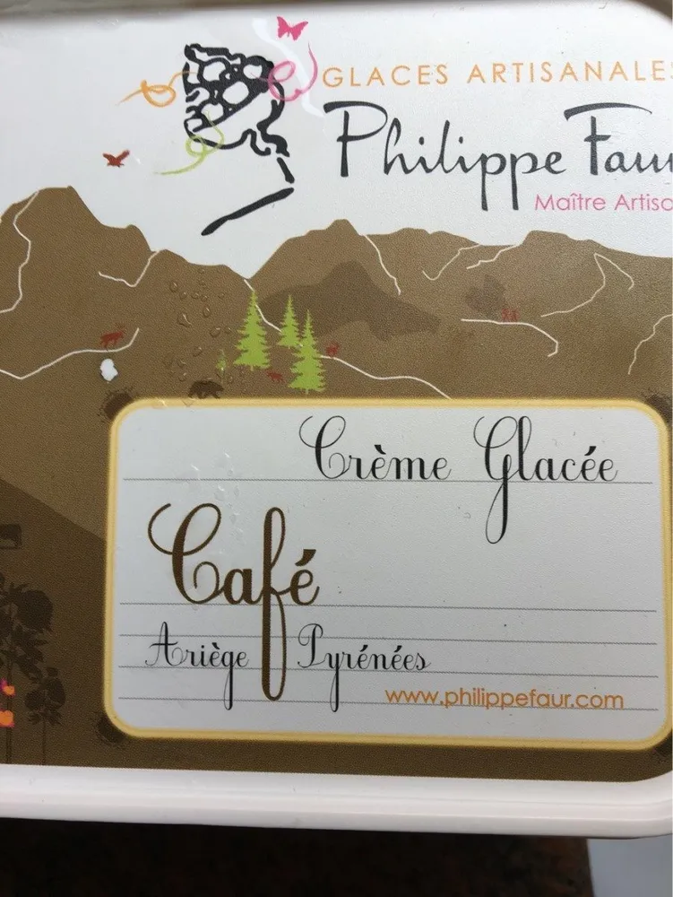Glace artisanale Café