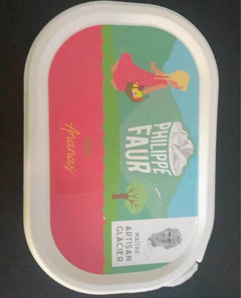 Sorbet ananas