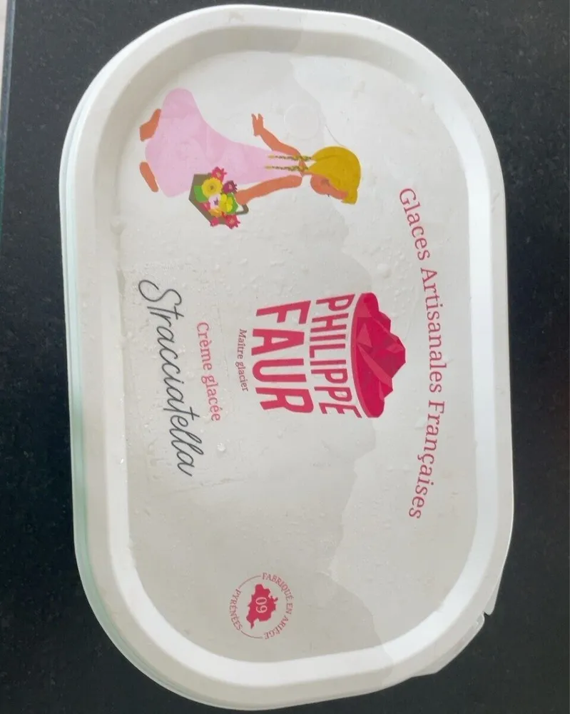 Crême glacée stracciatella