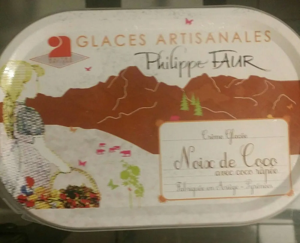 Crème glacée Noix de Coco