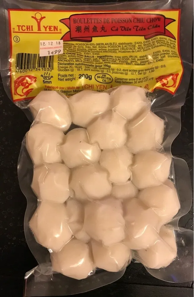 Boulettes de poisson