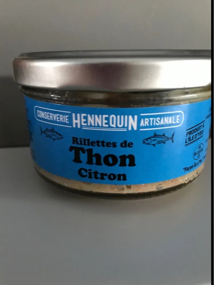 Rillettédd thon au citron
