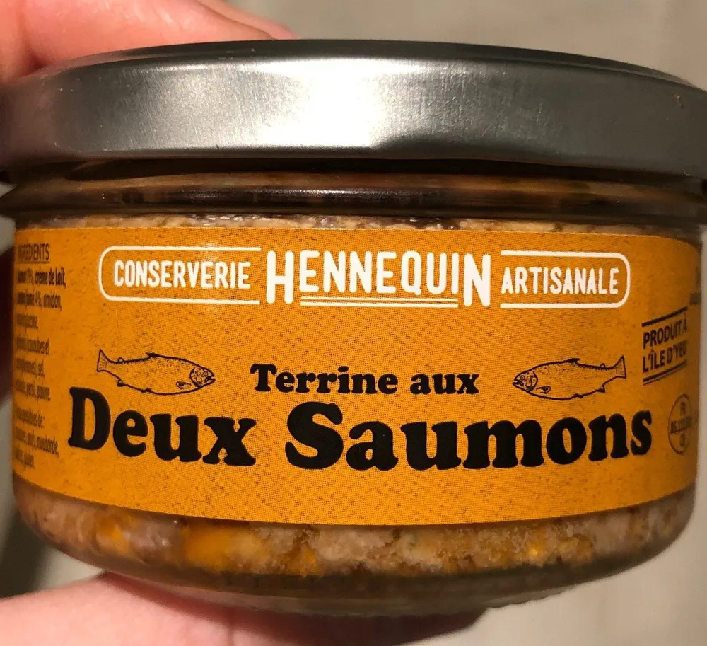 Terrine aux 2 saumons