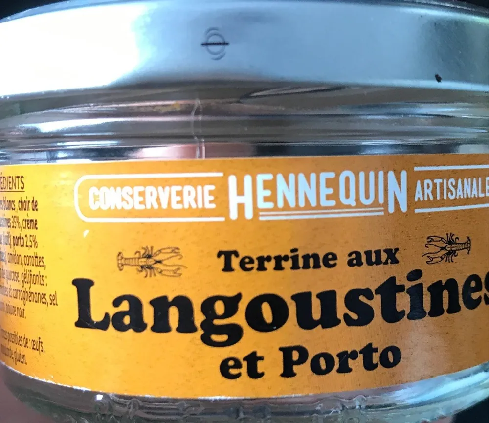 Terrine aux langoustines et porto