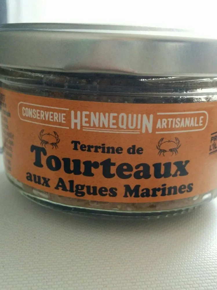 Terrine de tourteaux aux algues marines