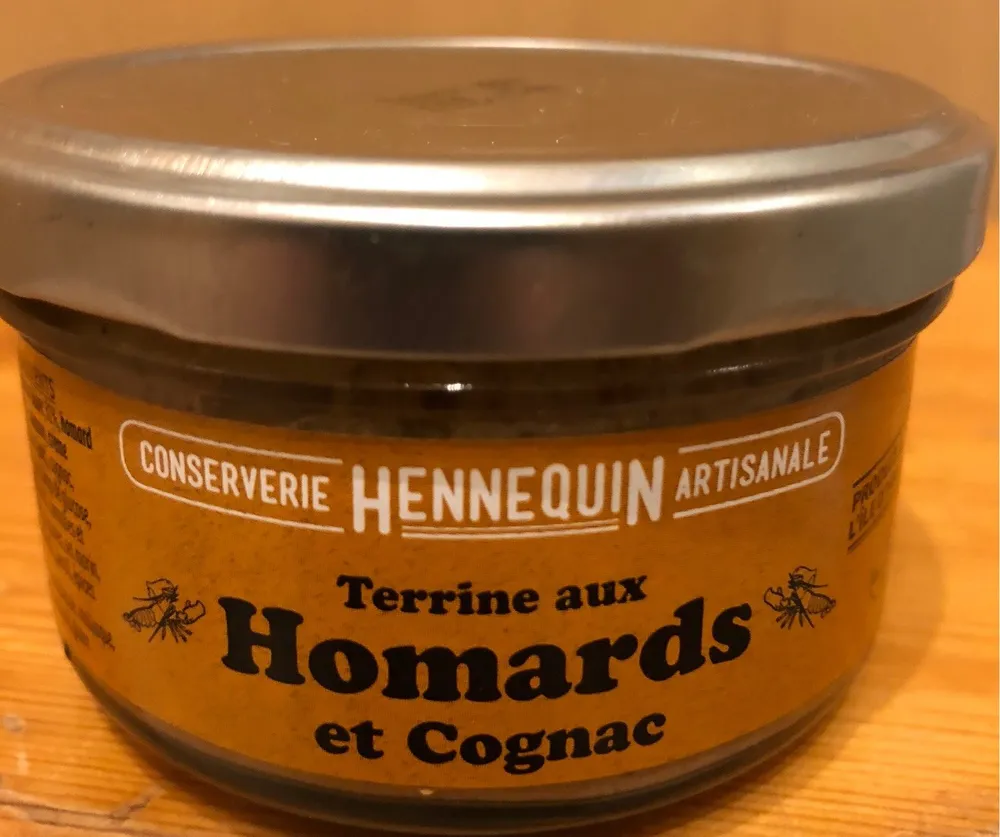Terrine aux homards et cognac