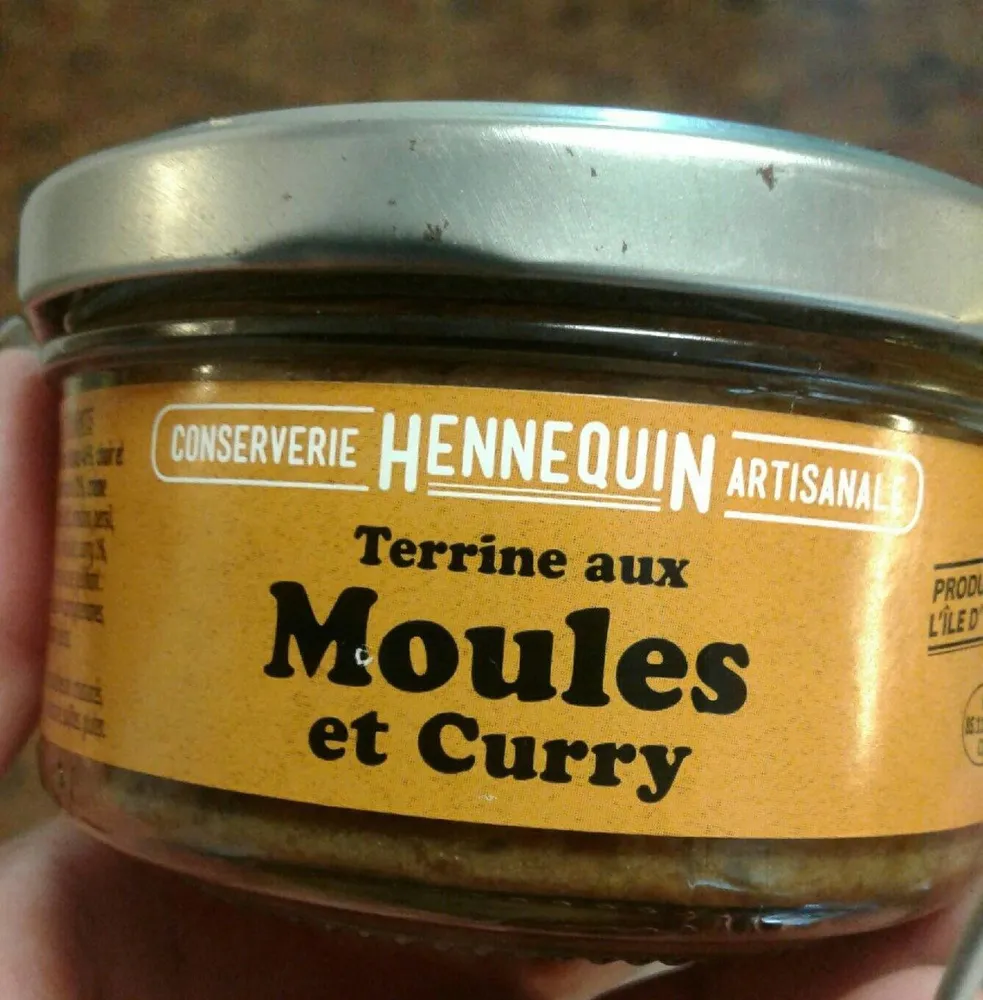 Terrine de moules au curry