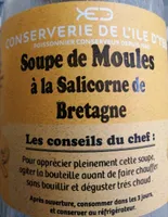 Soupe de moules à la salicorne de Bretagne