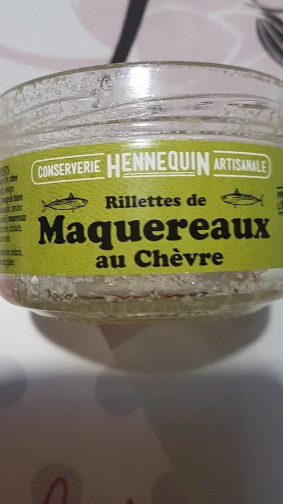 Rillettes de maquereaux au chèvre